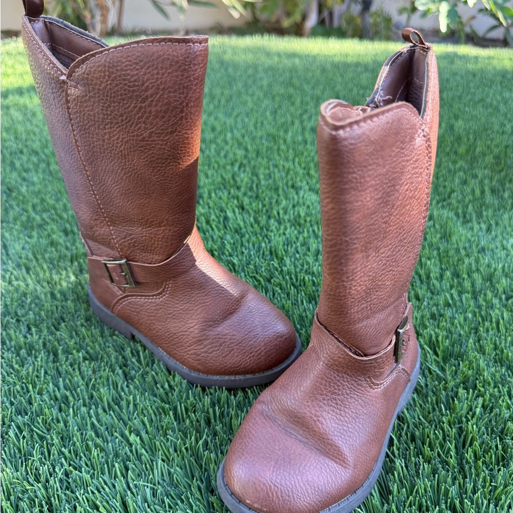 Brown Leather Boots